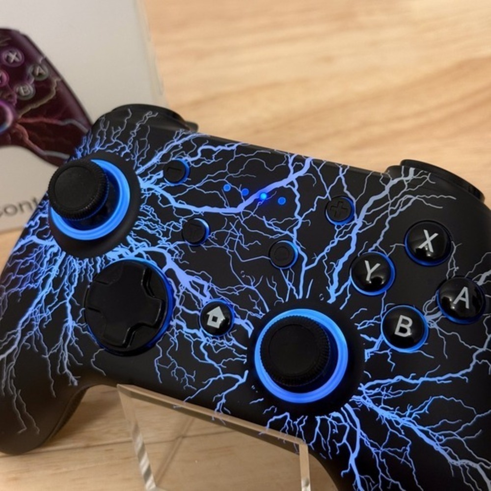PC & Switch Wireless Controller Light Up | Tested - In Box - Picture 5 of 13